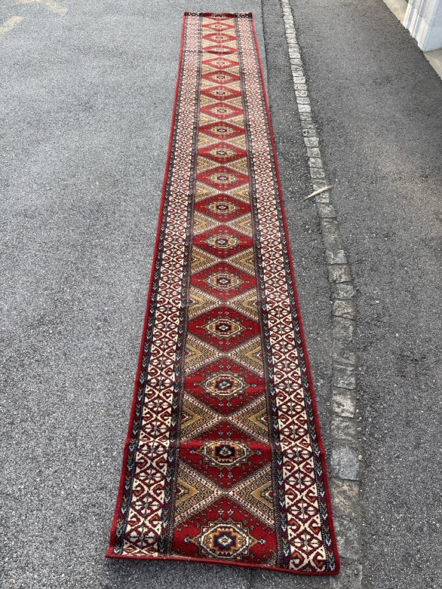 Tappeti: Wunderschöner roter Läufer Teppich - orientalisch gemustert – Usato da rheineck venduto da Neshi06 1