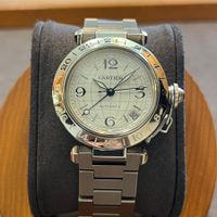 Cartier Pasha C GMT Automatic With Warranty W31078M7