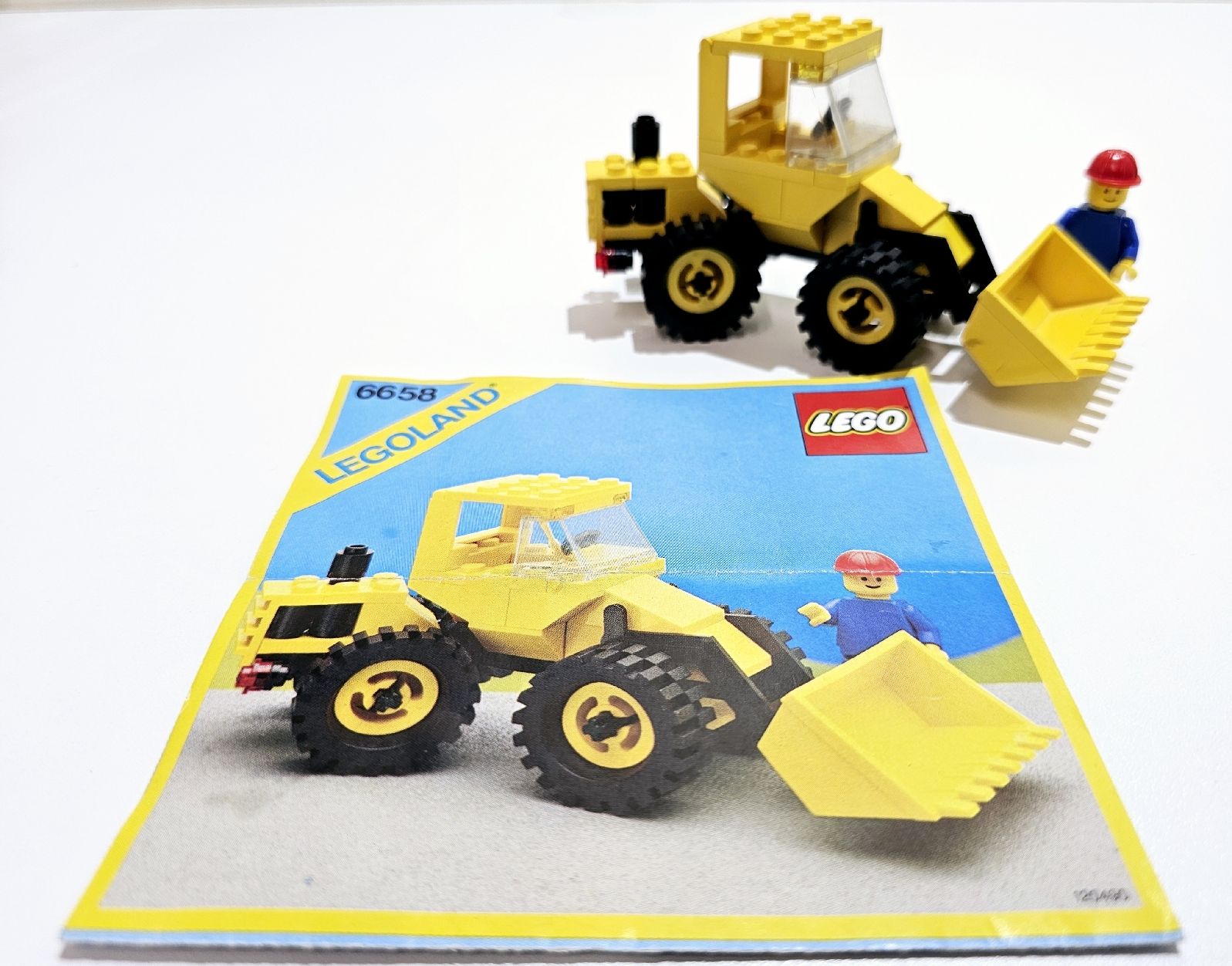 Lego Kit di costruzioni: LEGO LEGOLAND 6658 SCHAUFELBAGGER – Usato da Turbenthal venduto da Ddanuh 5