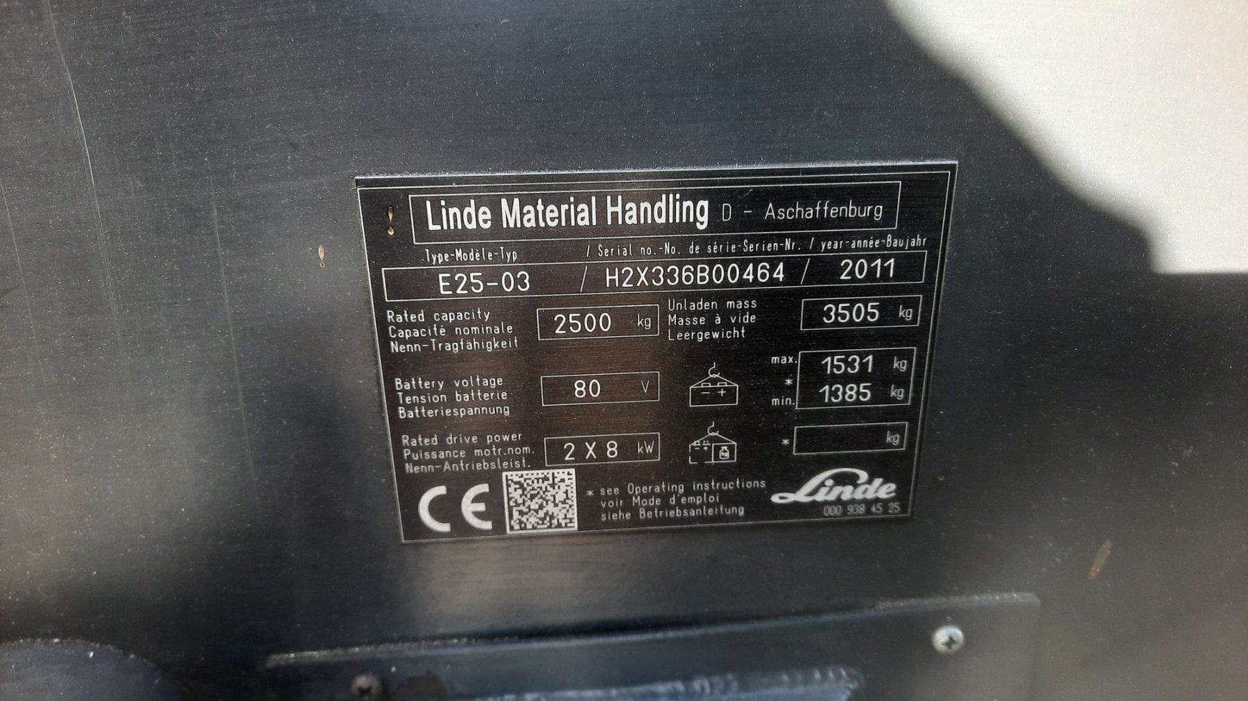 Linde Carrelli elevatori e a forche: Linde Elektrostapler – Usato da murgenthal venduto da Vision05 4