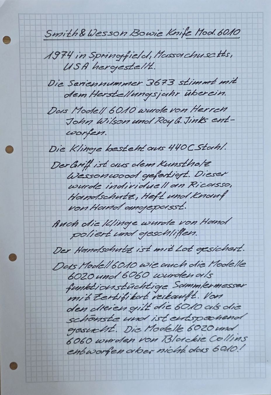 Accessori: Smith & Wesson Jagdmesser – Nuovo (secondo la descrizione) da Schaffhausen venduto da Clasz 7