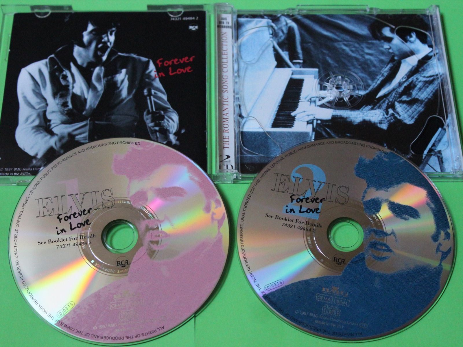 CD: Elvis Presley - Forever in Love 2CDs 1997 – Usato da Tübach venduto da JamesStone 6
