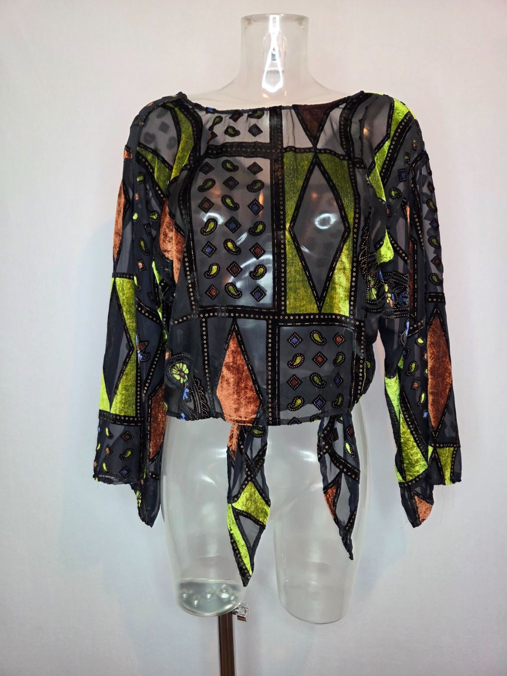 Top: Motel Transparent-Top S/M – Usato da Bern venduto da -Aniko- 5