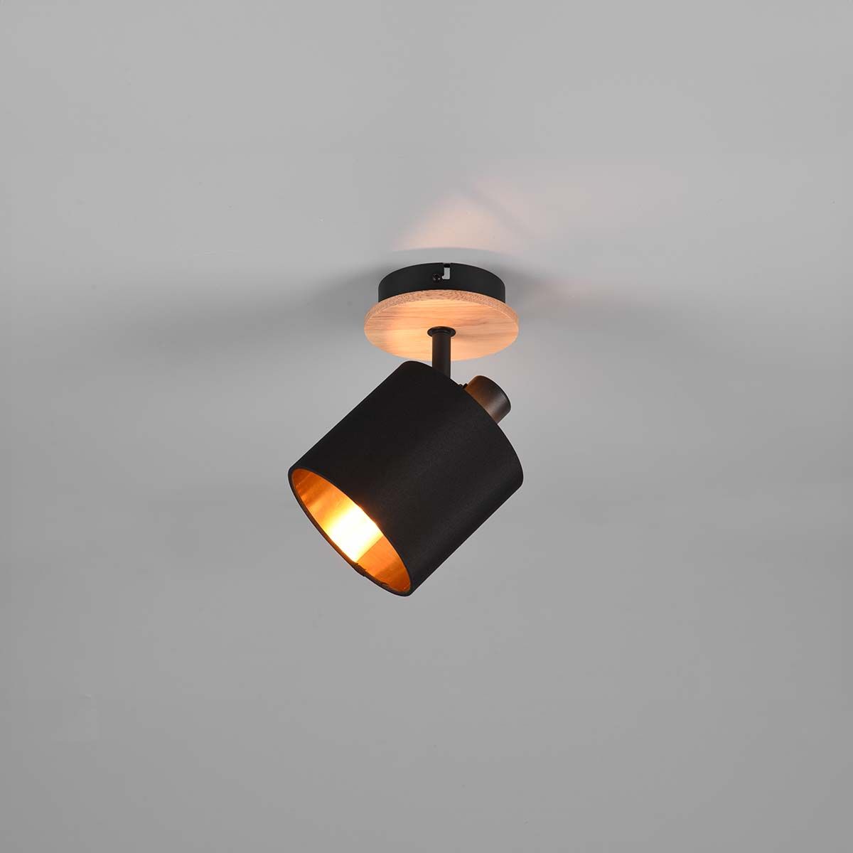 Lampen: Wandleuchte, Schwarz, Gold, 18 cm Höhe – Neu (gemäss Beschreibung) aus Kreuzlingen von Smart-Light 4