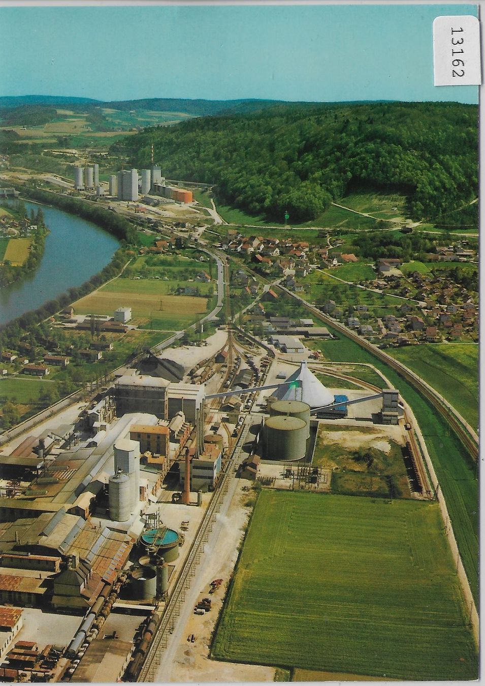 Cartoline postali: Flugaufnahme Rekingen AG – Antico da Ettingen venduto da Kartenplanet