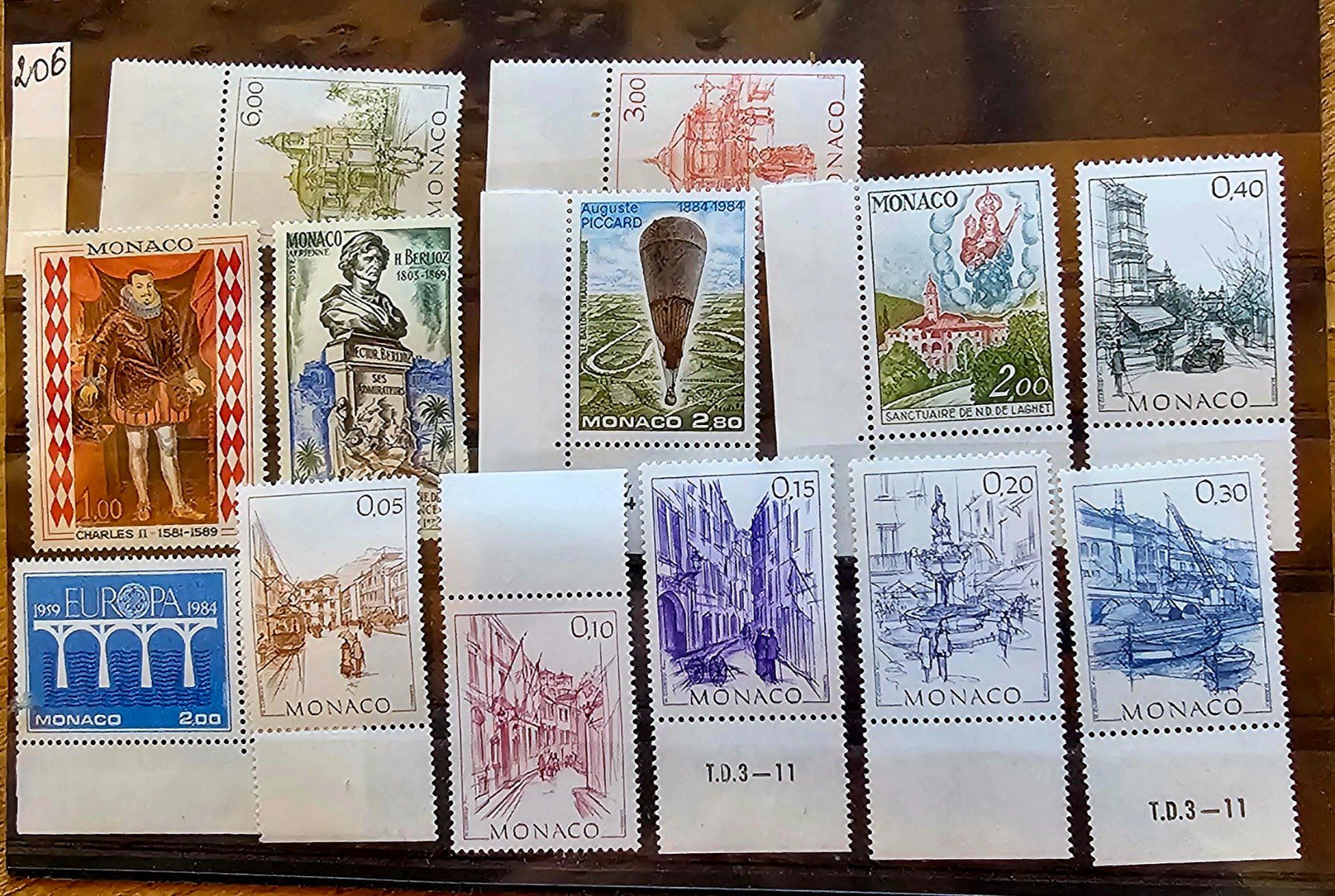 Tous les timbres: MONACO timbres neufs **, 1984 – Neuf (Voir description) à Les Valettes par Nuba1