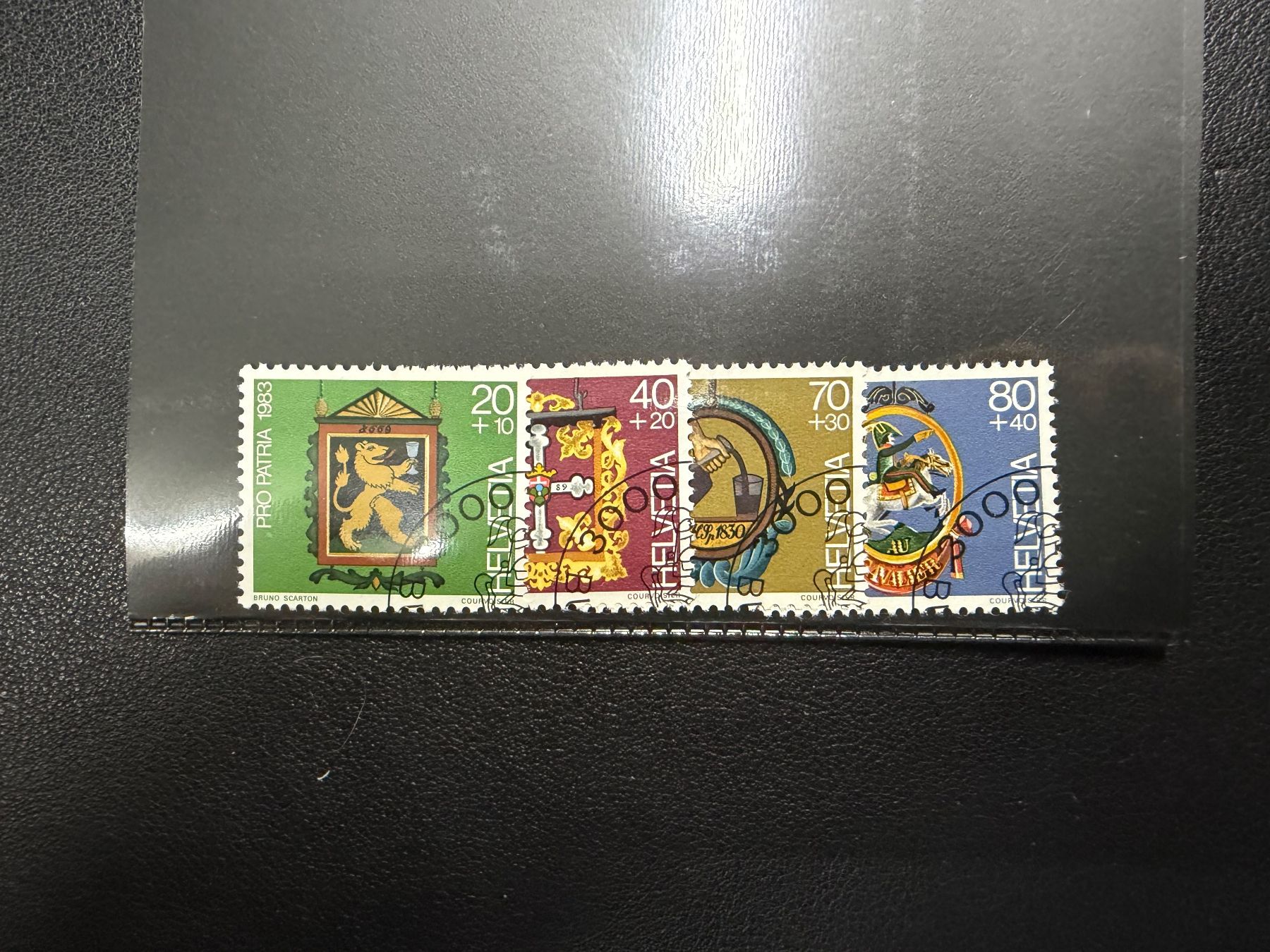 Alle Briefmarken: Pro Patria 1983 Serie ET gestempelt – Gebraucht aus oberrüti von jeanmei