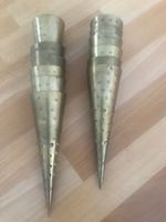 12 Serviettenhalter messingfarben