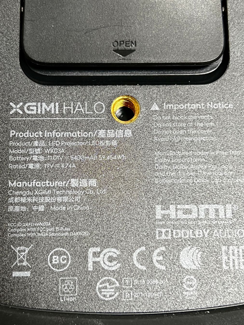 Xgimi Proiettori: Projecteur XGIMI Halo Full HD – Usato da Réchy venduto da Pittdesign 1