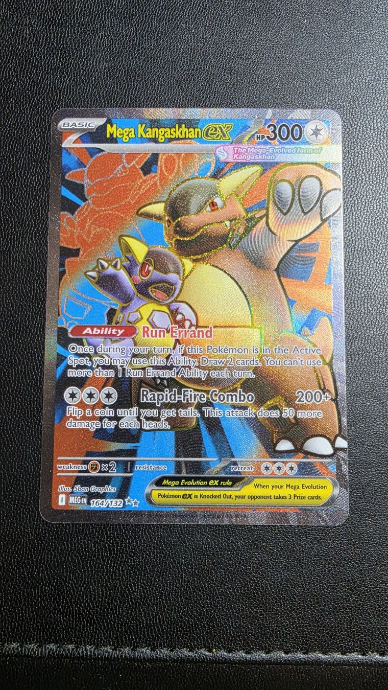Pokémon Carte collezionabili: Pokémon Mega Evolution - Mega Kangaskhan EX - MEG 164/132 – Nuovo (secondo la descrizione) da Cheseaux-Lausanne venduto da Amnesiak17 1