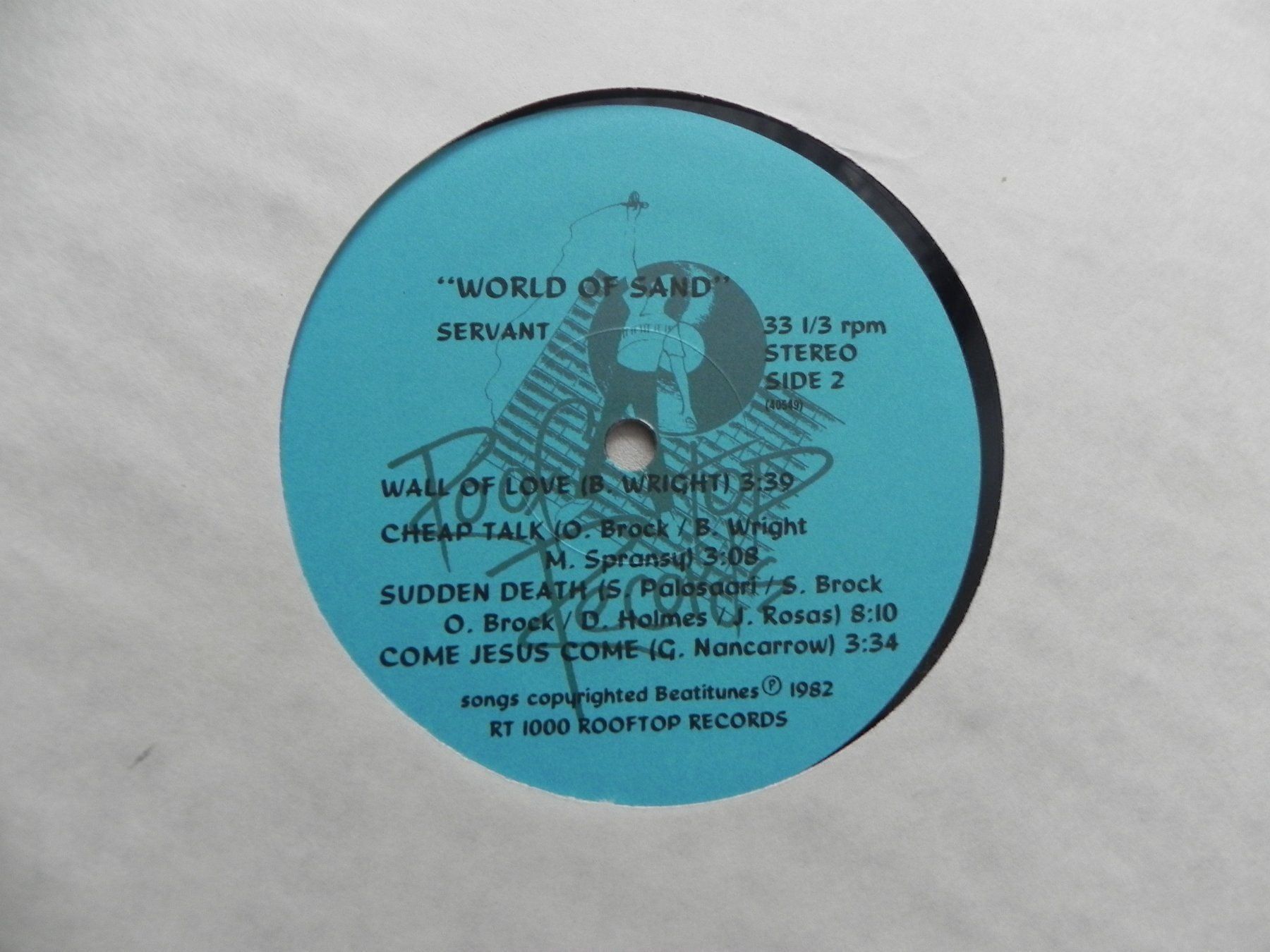 Dischi in vinile: LP brit. Religous New Wave Rock Servant – Usato da Siebnen venduto da krimsie 8