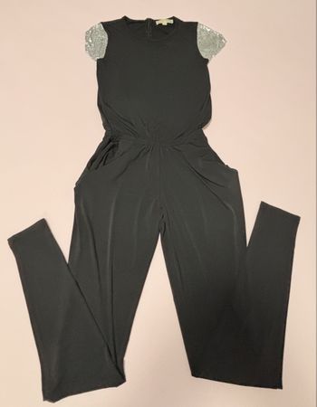 Michael Kors Jumpsuit, Pailletten Ärmel