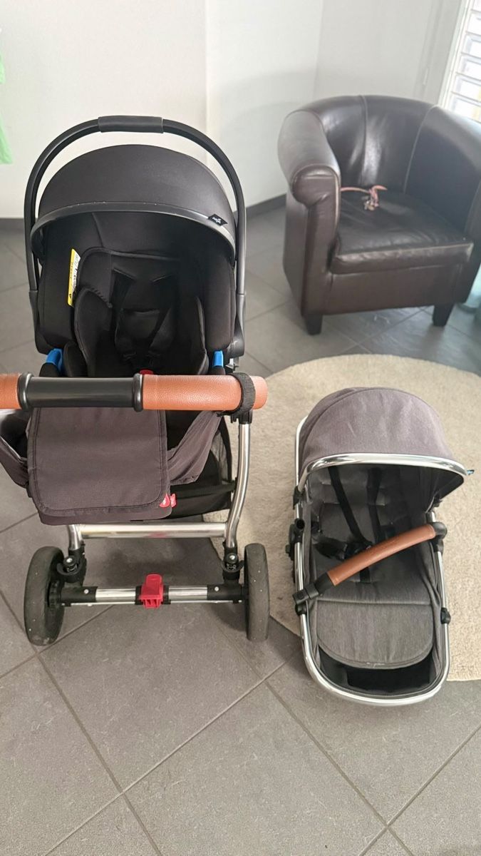 Kinderwagen: Kinderwagen mit Autositz – Gebraucht aus Bassersdorf von Lionslaw