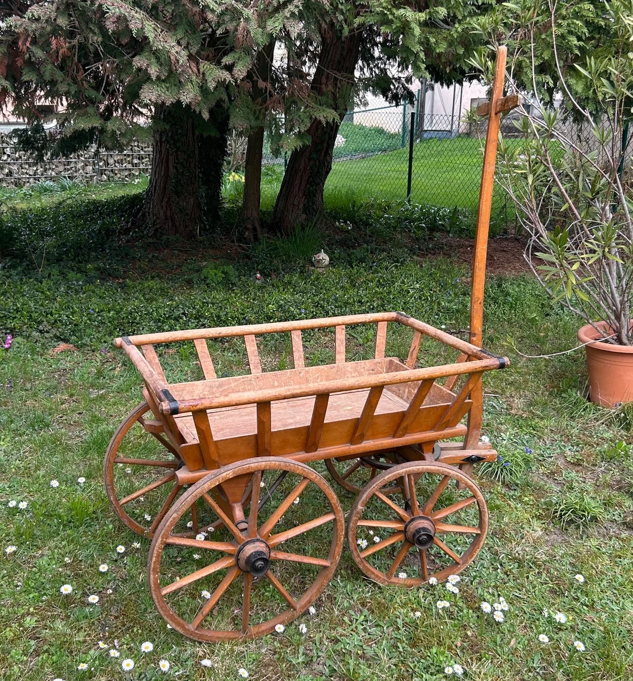 Holzartikel: Holzwagen Leiterwagen – Gebraucht aus Möhlin von siro12 1