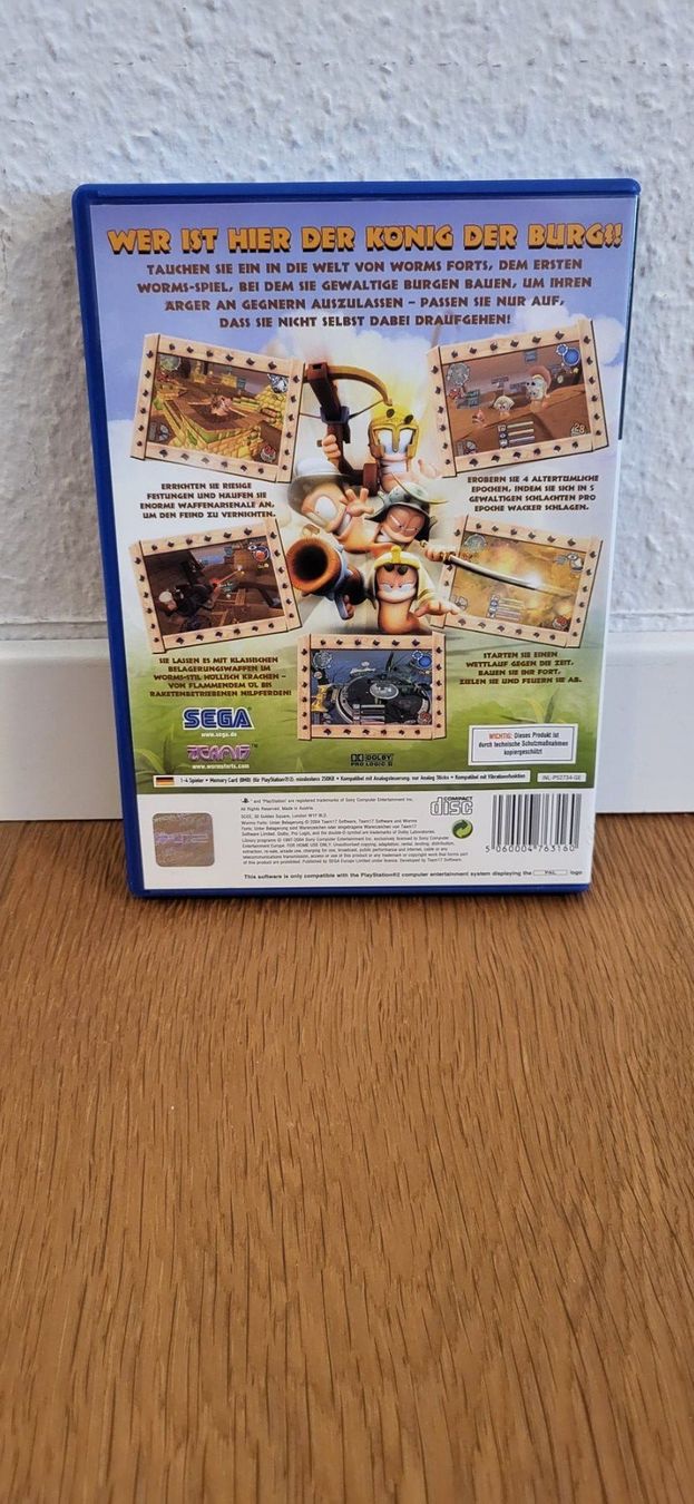 Sony Giochi: PS2 - Worms Forts Unter Belagerung – Usato da Münsingen venduto da DigitaleSpielecke 1