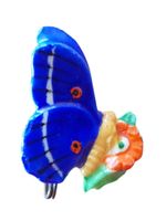 Brosche Schmetterling 1940er