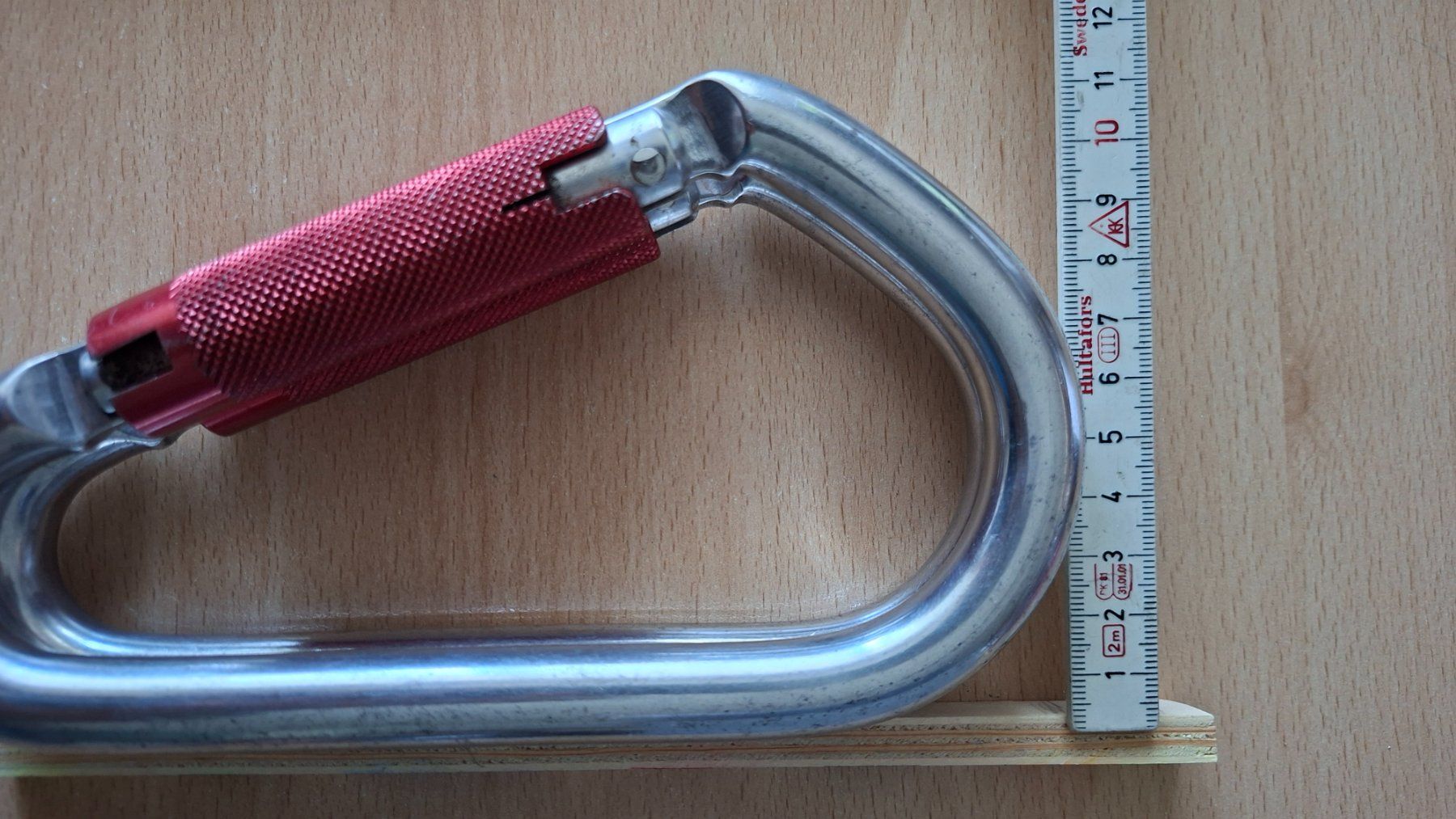 Kletterausrüstungen: Allzweckseil/Arbeitsseil mit Karabiner – Gebraucht aus Adligenswil von RolandoA 3