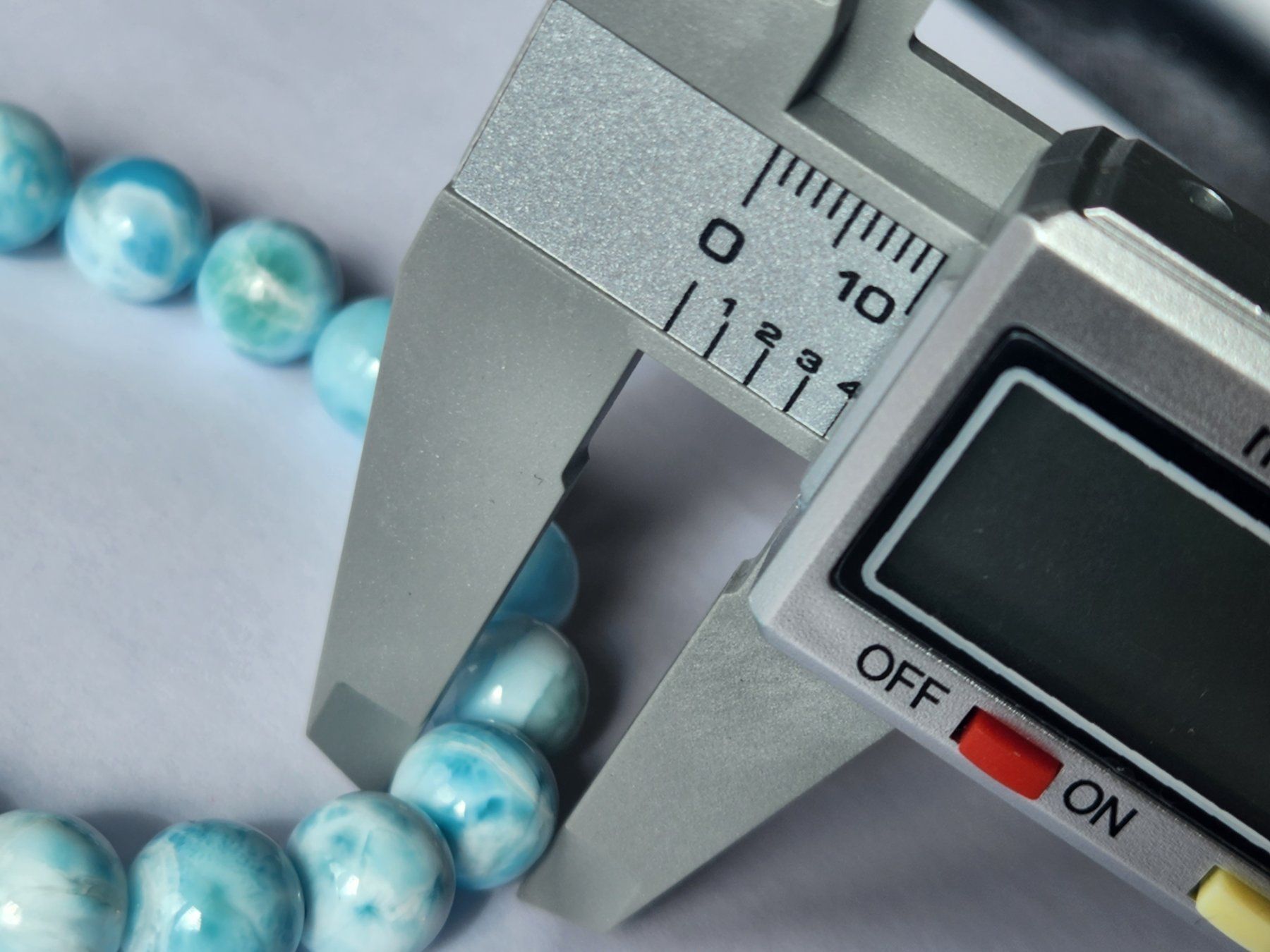Edelsteine: Blue Larimar Gemstone Bracelet Rare Color and Pattern – Gebraucht aus St. Gallen von GIULESGG 7