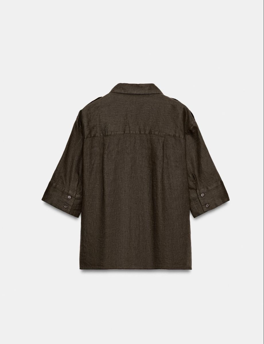 Chemisiers: 100% linen shirt Gr. L – Neuf avec emballage d'origine à Veyras par ValClasse 2