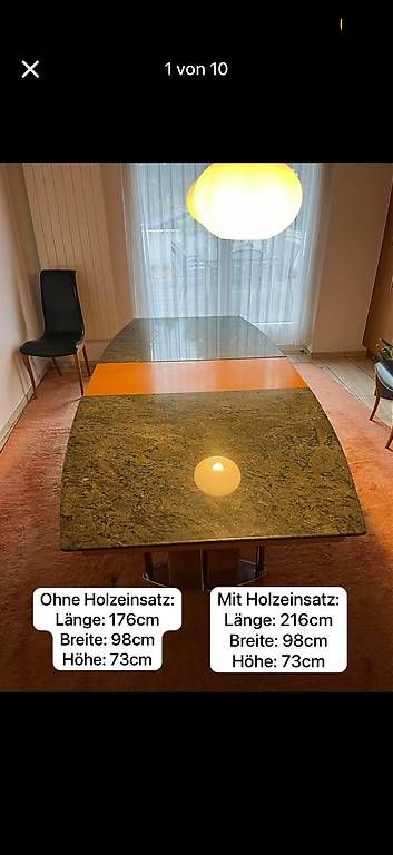 Tavoli: Esstisch mit 6 Stühlen – Usato da Diepoldsau venduto da sab_h5cp