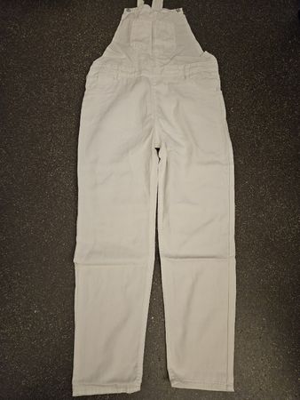 weisse Latzhose, Grösse XL
