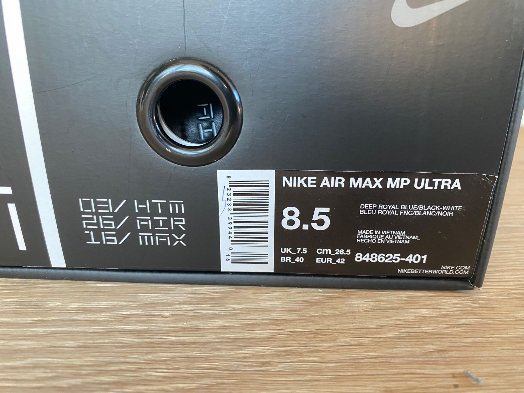 Nike Scarpe da uomo: Nike Air Max MP Ultra, Grösse 42 – Nuovo e nell'imballaggio originale da Rafz venduto da liveonair 6