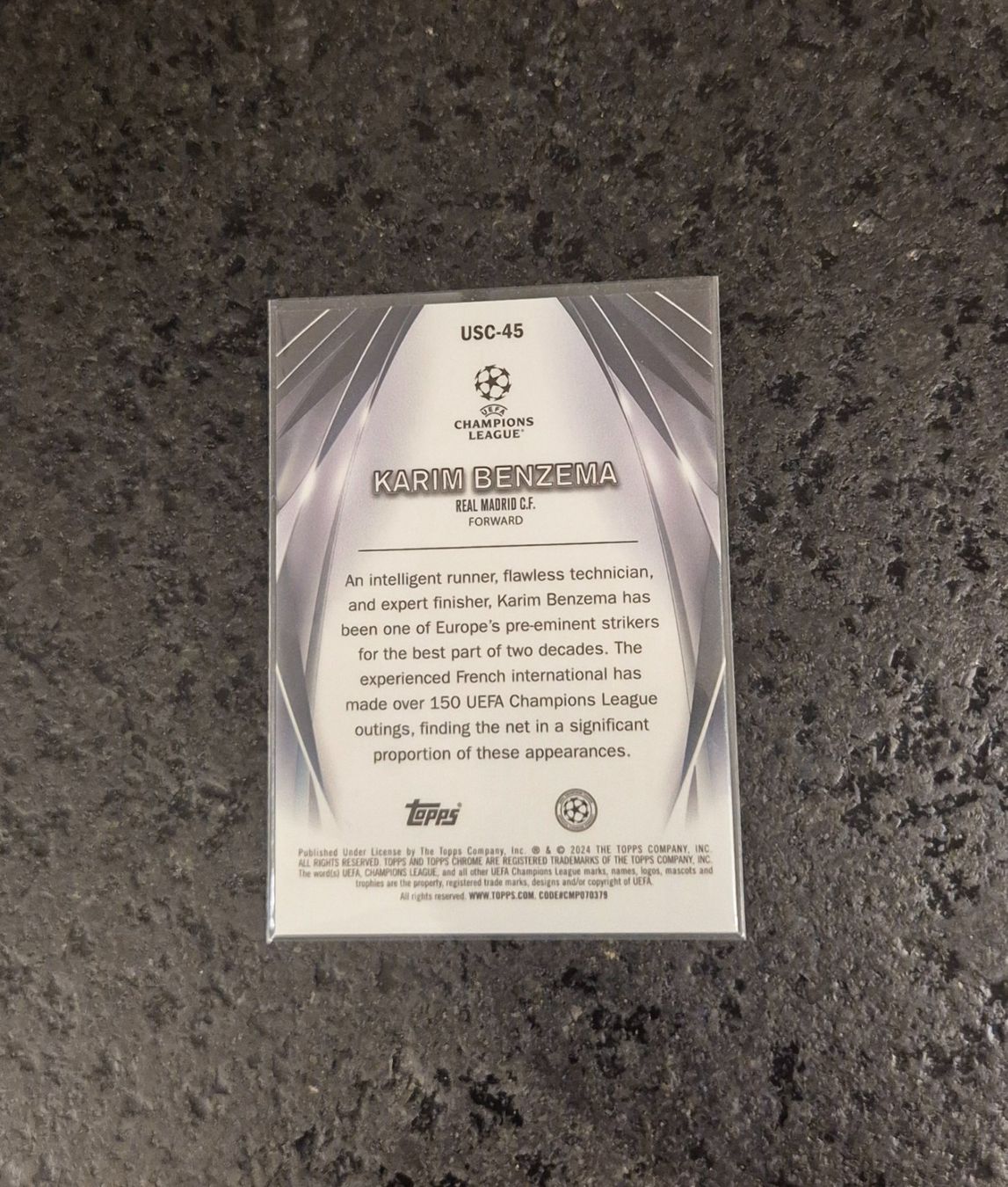 Topps Carte collezionabili: Karim Benzema /150 - Real Madrid - Topps – Nuovo (secondo la descrizione) da Burg AG venduto da Danoe 1