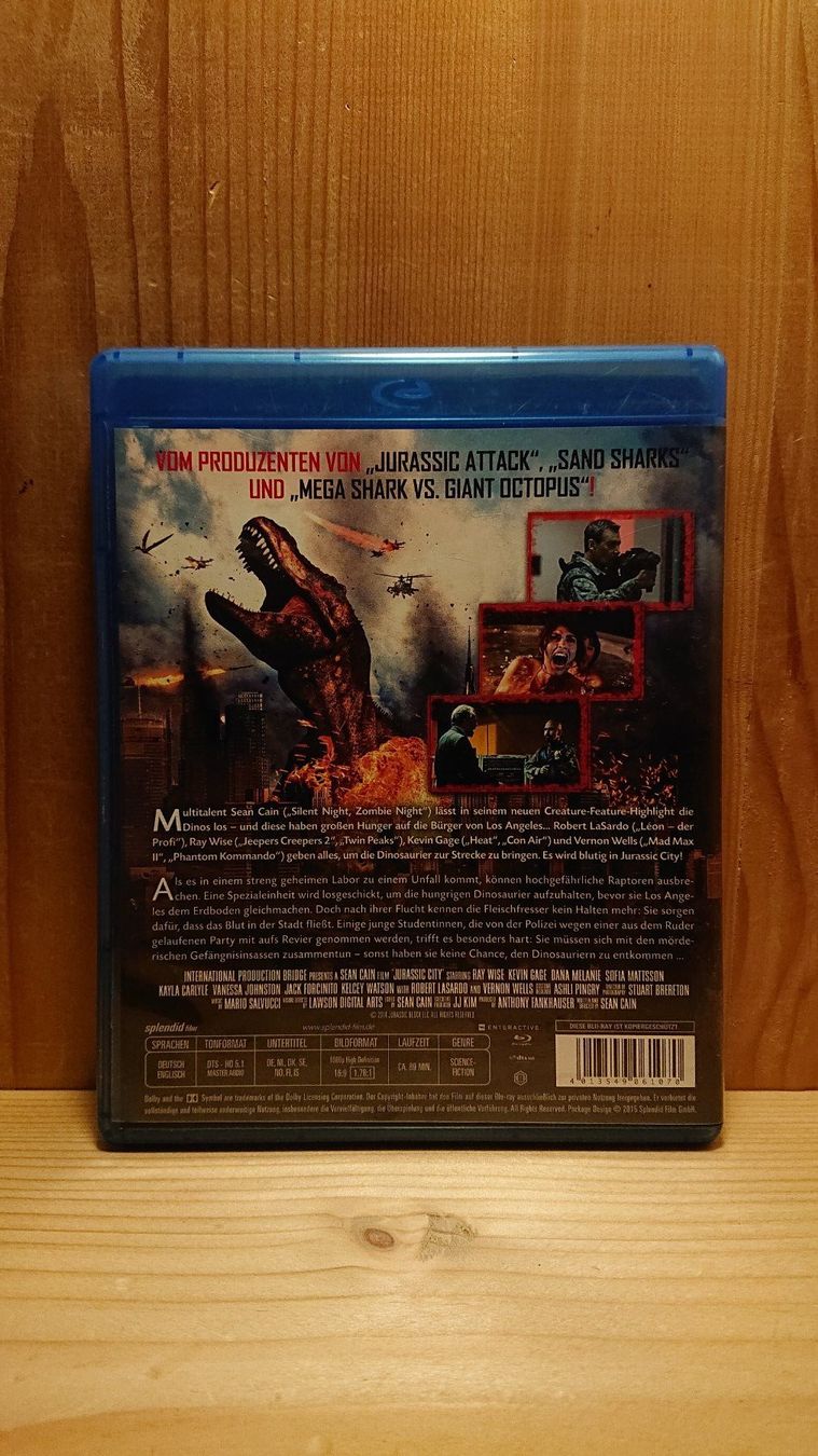 Alle DVDs: JURASSIC CITY Blu-Ray – Gebraucht aus Wilderswil von Exebub 1