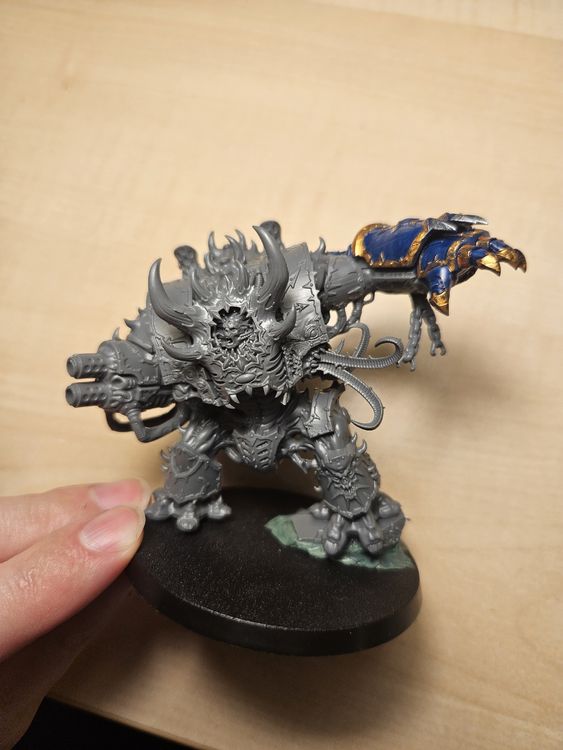 Warhammer 40k Chaos Space Marines Mortis Metalikus Helbrute (Gebraucht ...