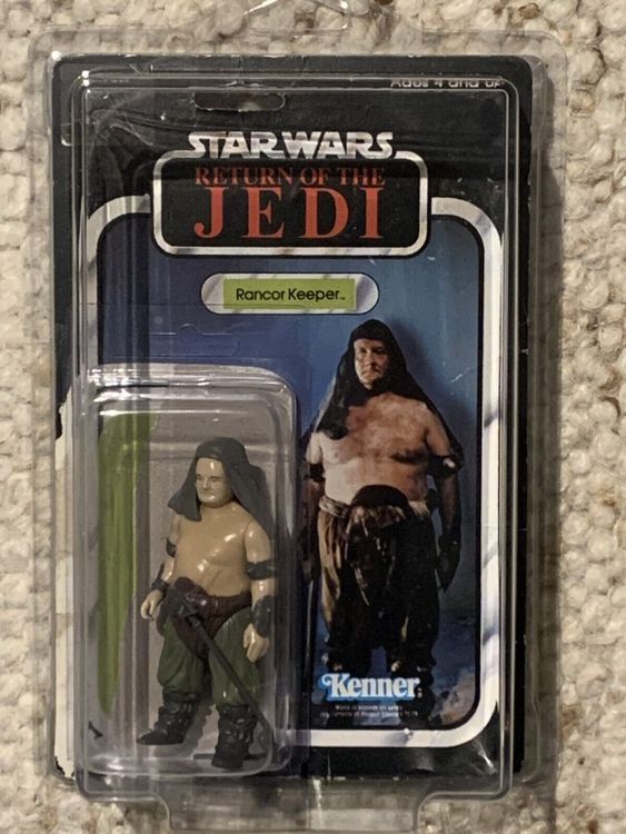 Star Wars Vintage Kenner 1983 Rancor Keeper ROTJ 77 Back (Gebraucht) in ...