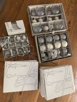 Glasi Hergiswil Weihnachtsbaumschmuck Set gebraucht