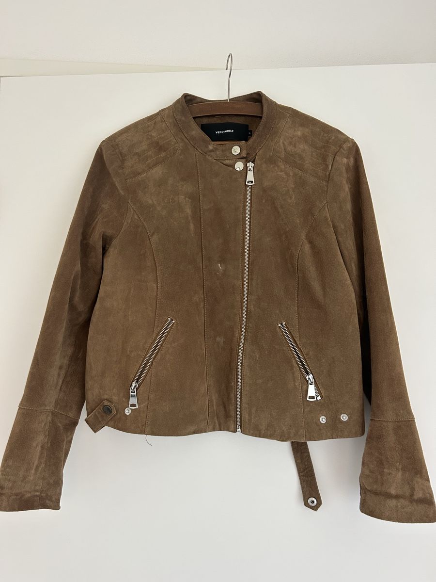 Vero Moda Giacche: Wildlederjacke Vero Moda, Gr. M – Usato da Jona venduto da Tanmue
