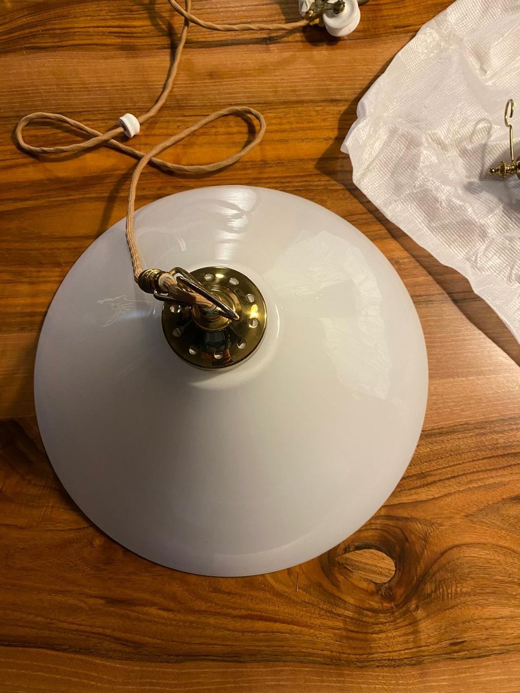 Lampade: Lampada a sospensione con contrappeso – Usato da Ascona venduto da zfi_rpp2 3