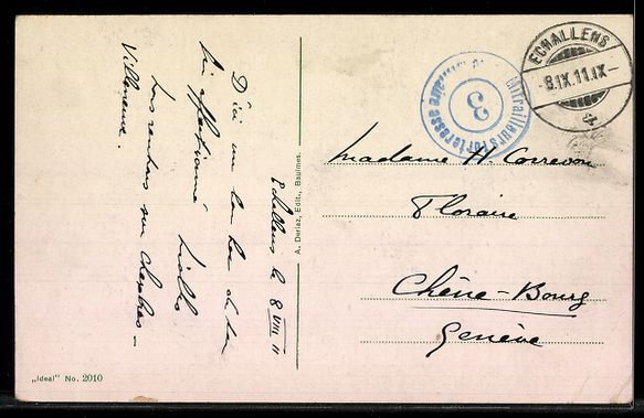 Cartes postales: AK Echallens, Château d`Echallens – D'occasion à Berlin par bartko-reher 1
