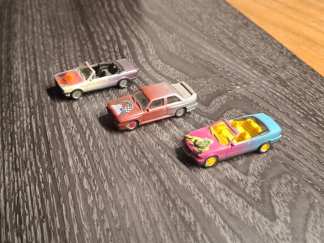 Herpa Modellini di ferrovie: BMW M3 H0 Herpa – Usato da Fehraltorf venduto da Hubi760