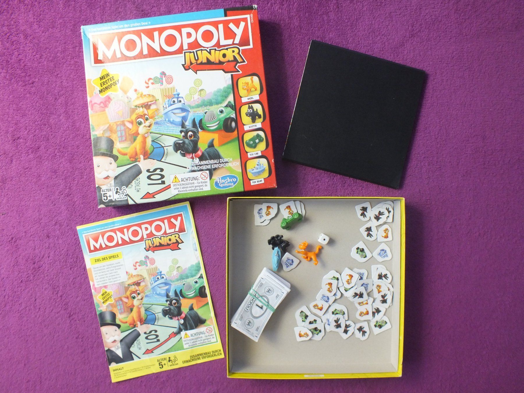 Hasbro Giochi: Monopoly Junior Englisch – Usato da Müllheim Dorf venduto da Seeeule01 3