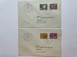 Briefmarken Schweiz 1959