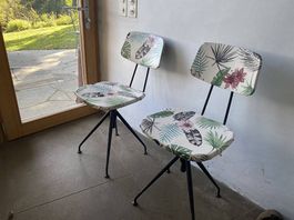 Sedie regolabili vintage originali