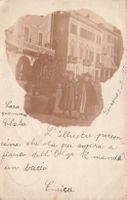 Bella cartolina Locarno animata bambine 1901