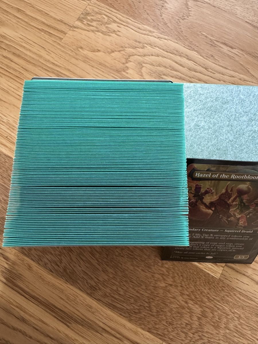 Magic The Gathering Carte collezionabili: MTG Commander Deck Squirreled Away Bloomburrow Precon – Usato da Fislisbach venduto da chicane92 1