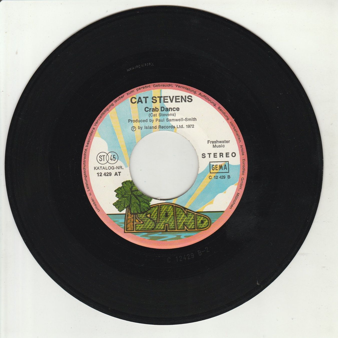 Dischi in vinile: Cat Stevens - Can't keep it in 7" Vinyl 1972 – Usato da Tübach venduto da JamesStone 3