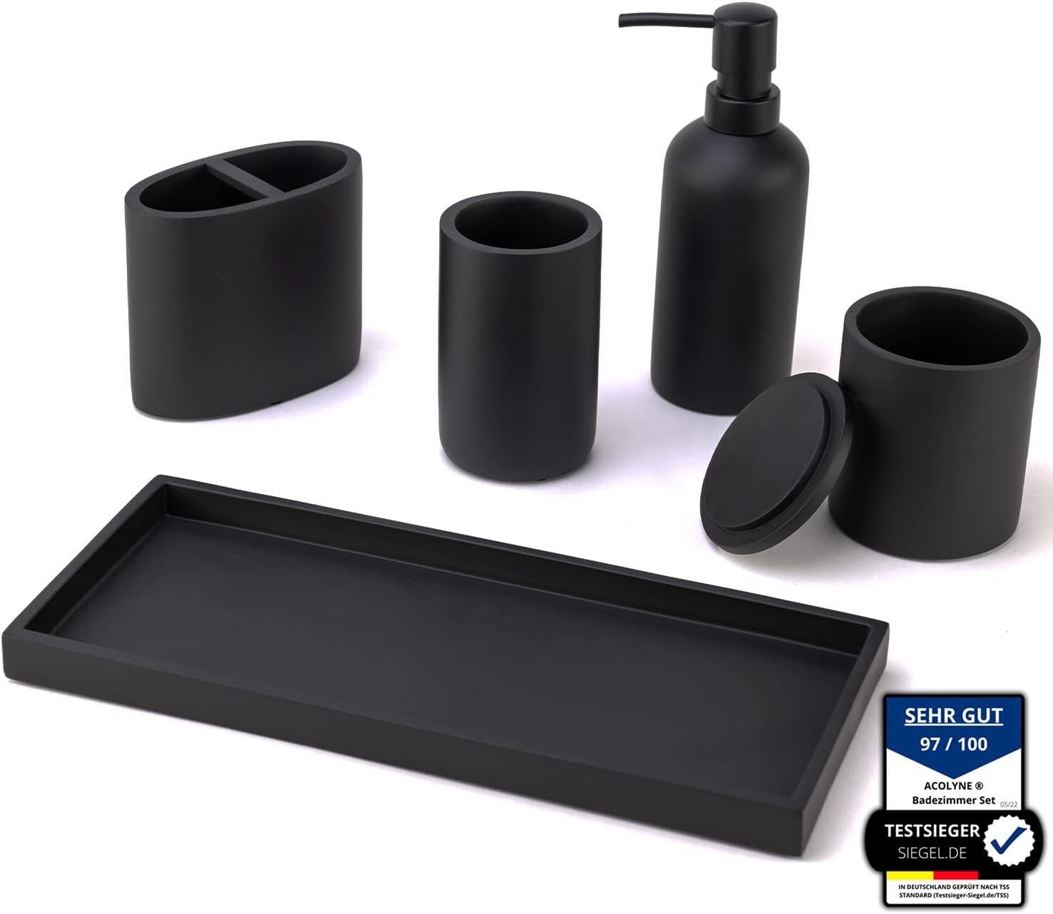 WC: Premium 5-teiliges Badezimmer Set – Nuovo e nell'imballaggio originale da Nuglar venduto da SaleRitter