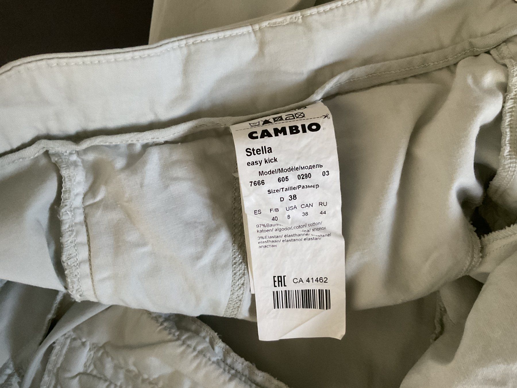 Cambio Pantalons: Cambio - Sommer Hose - Gr. 38 – D'occasion à Walchwil par Budy7 4