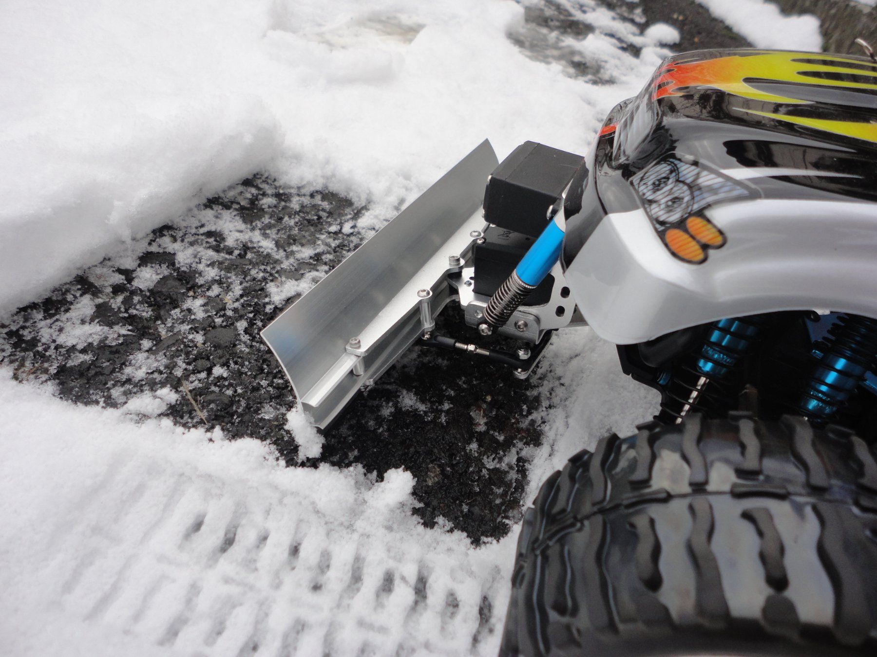 Modellismo RC: 1:10 Schneepflug! – Nuovo e nell'imballaggio originale da Horgen venduto da RcModell 3