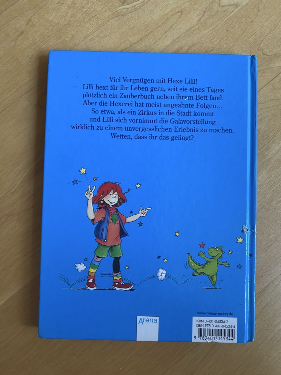 Libri: Hexe Lilli und der Zirkuszauber – Usato da Baden venduto da miri.2000 1