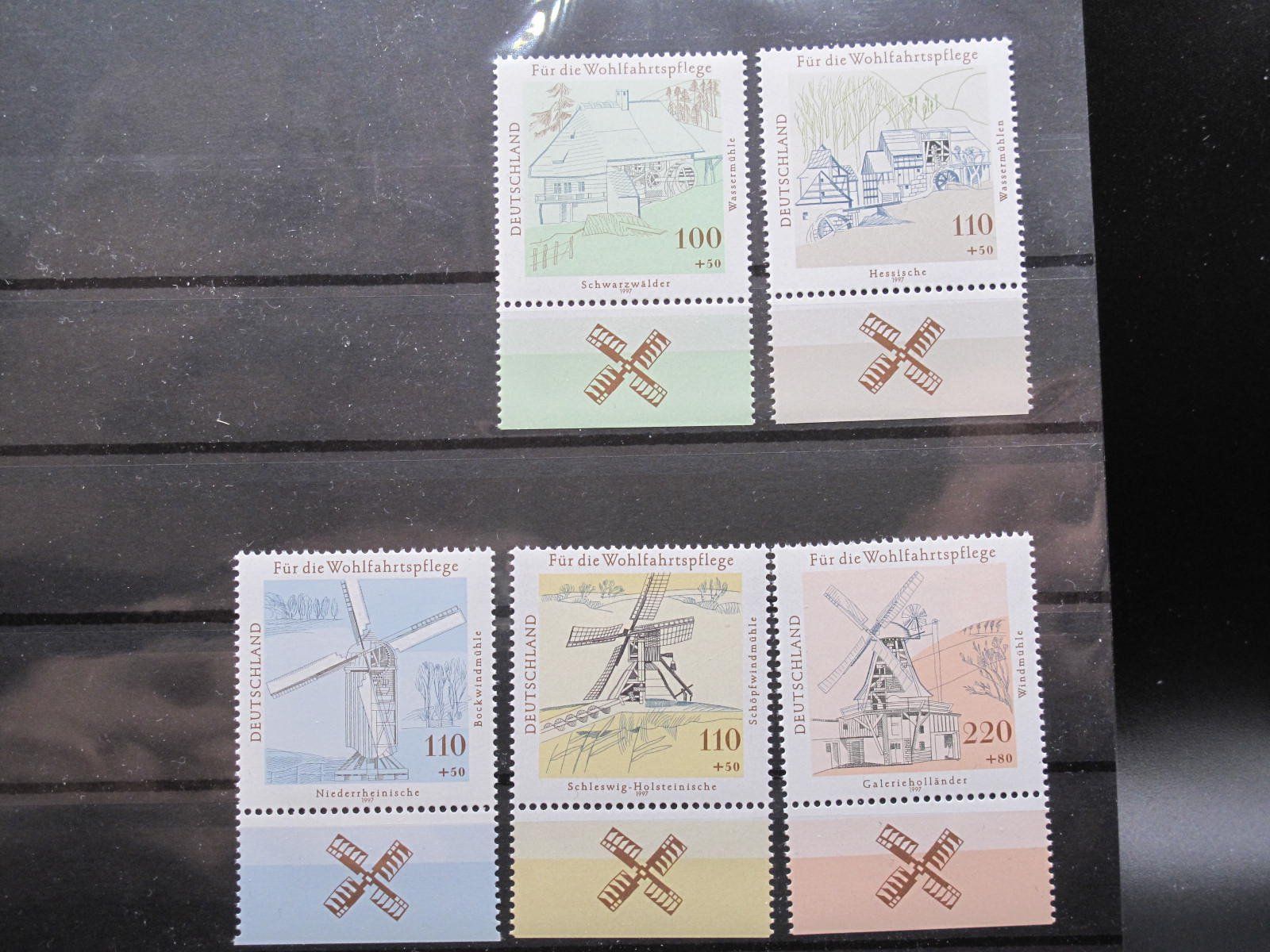 Alle Briefmarken: BRD 1997 Wasser & Windmühlen ** – Gebraucht aus Wil SG von fva01