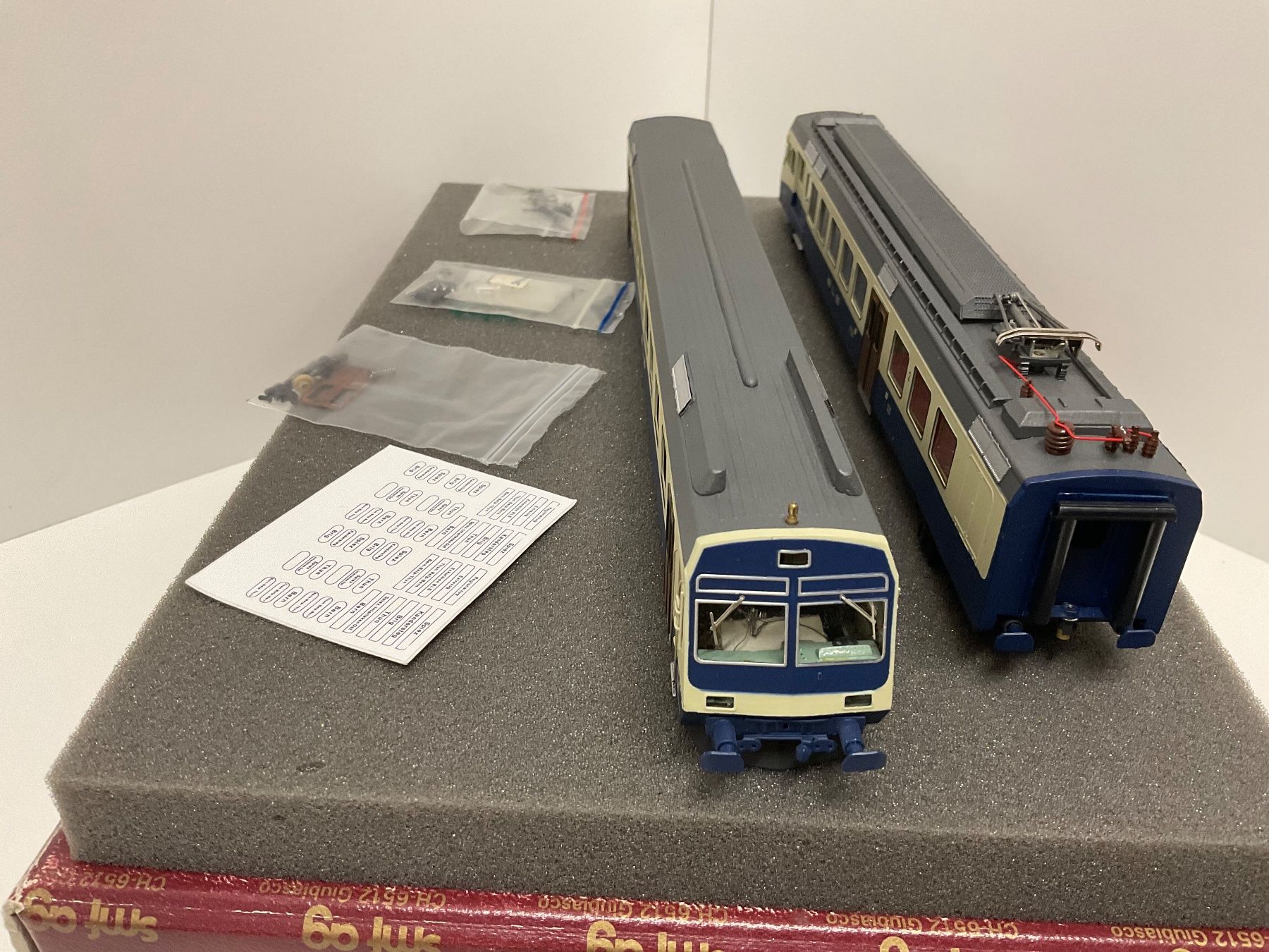 Modellini di ferrovie: smf ag, BLS Triebzug DC Analog, mit Verpackung, Bespielt – Usato da Chur venduto da Chur75 5