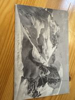 Carte postale ancienne Mont Valaisan Vue Glacier Alpes Suiss