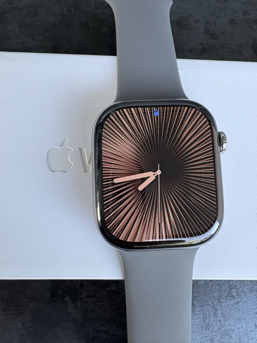 Apple Smartwatch: Apple Watch Series 10 Natural Titanium – Gebraucht aus Basel von thertfu 6