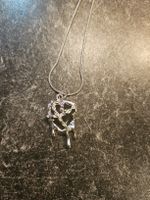 collier coeur gothique
